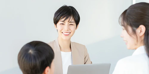 カウンセラーと親子