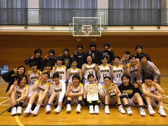 女子バスケットボール部 第71回近県バスケットボール大会 結果報告 トピックス ニュース 新潟医療福祉大学