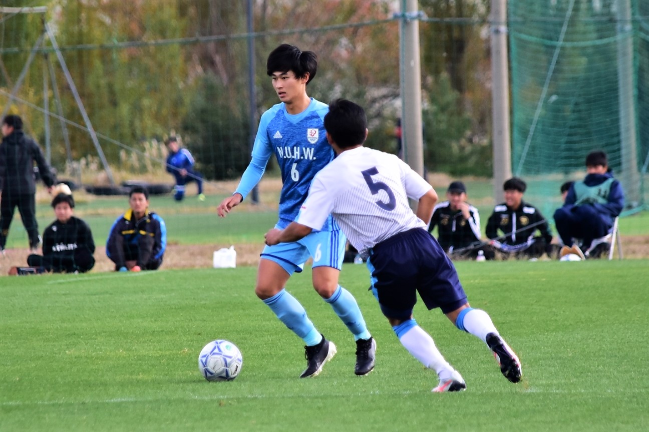 男子サッカー部 松本雄真選手 健康スポーツ学科2年 カターレ富山 2022年新加入内定 トピックス ニュース 新潟医療福祉大学