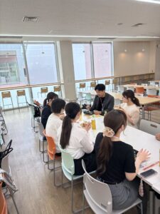 ランチ交流会の様子