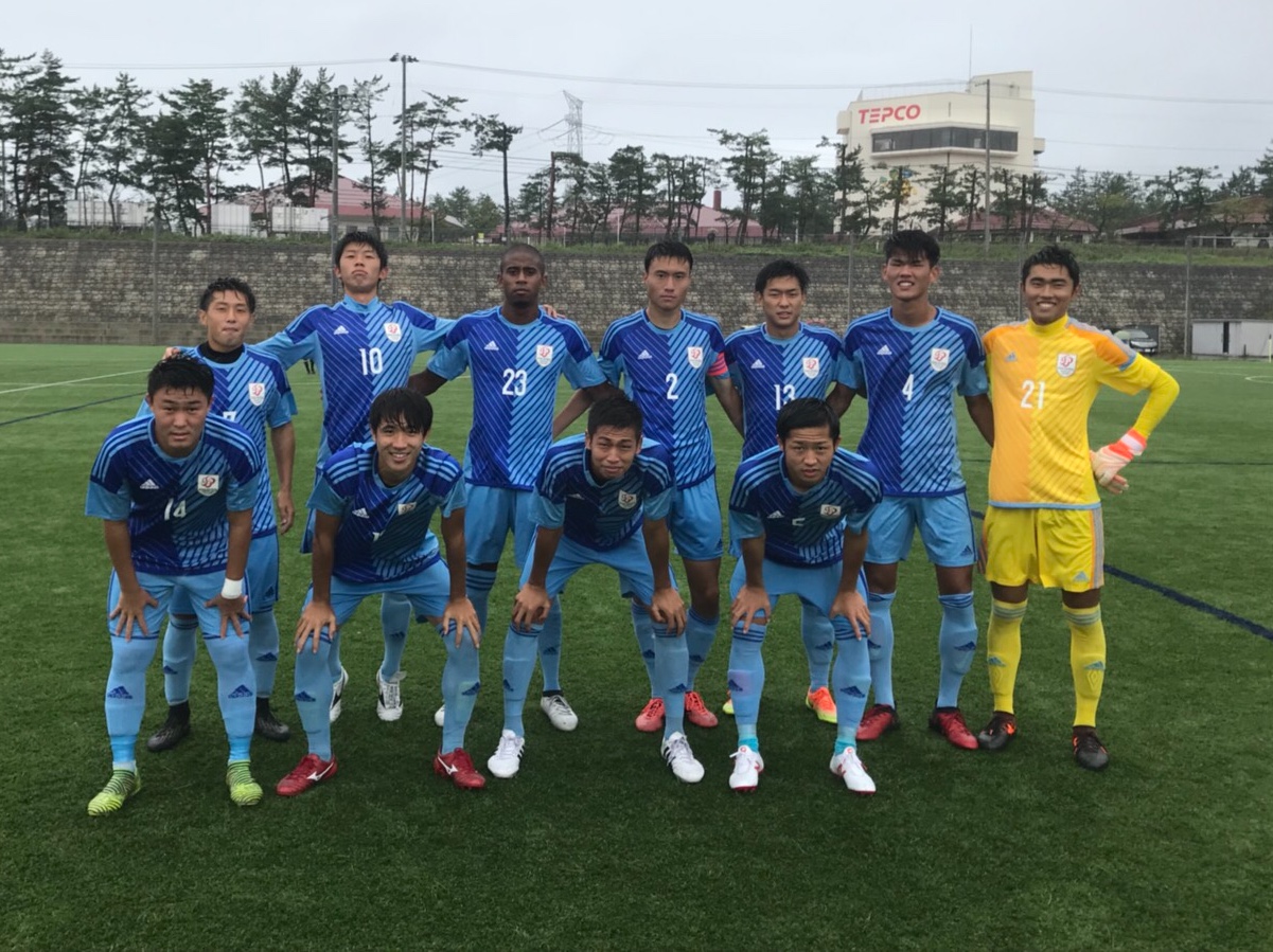 男子サッカー部 新潟県サッカーリーグ 1部 第9節 試合結果報告 トピックス ニュース 新潟医療福祉大学